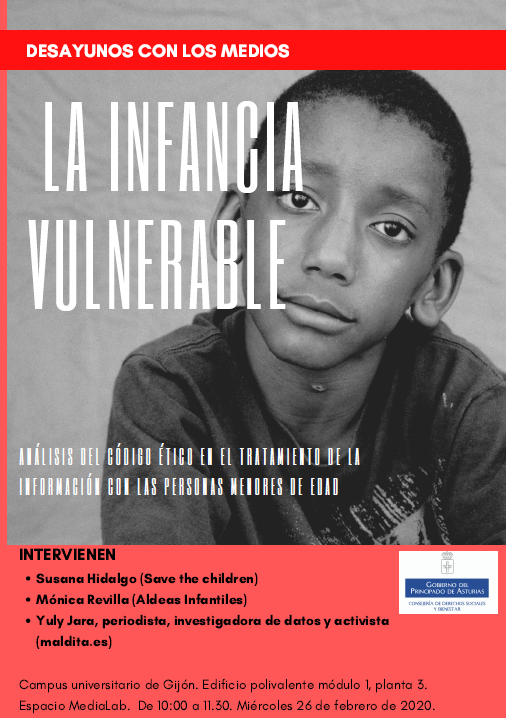 La infancia vulnerable. Análisis del código ético en el tratamiento de la información con las personas menores de edad.
