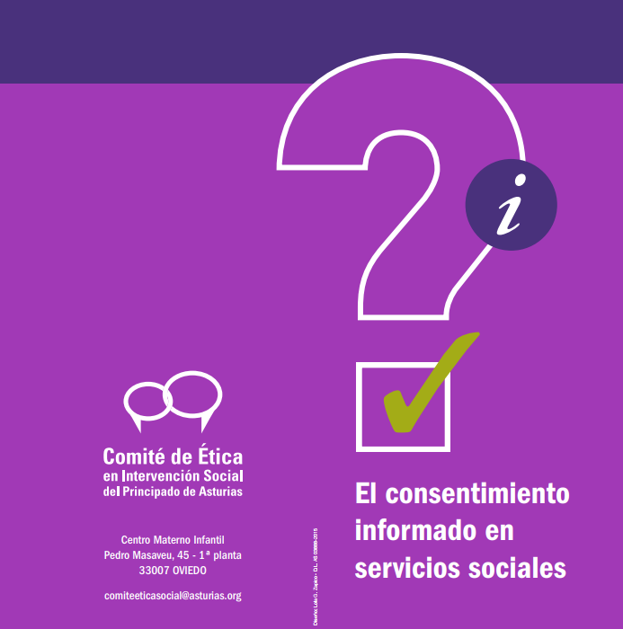 Tríptico el consentimiento informado en servicios sociales