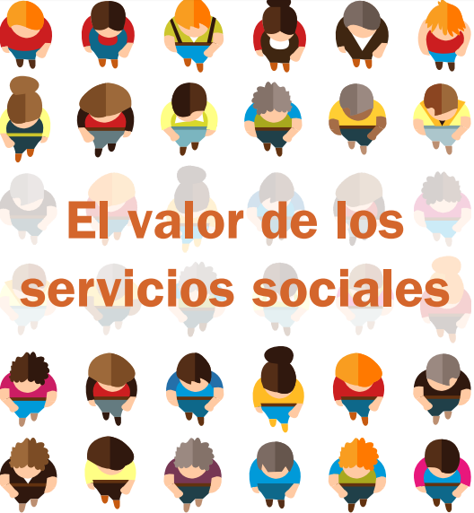 Díptico El valor de los servicios sociales
